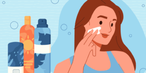 A header image for a blog about the states with the highest rate of skin cancer and how often residents use sunscreen